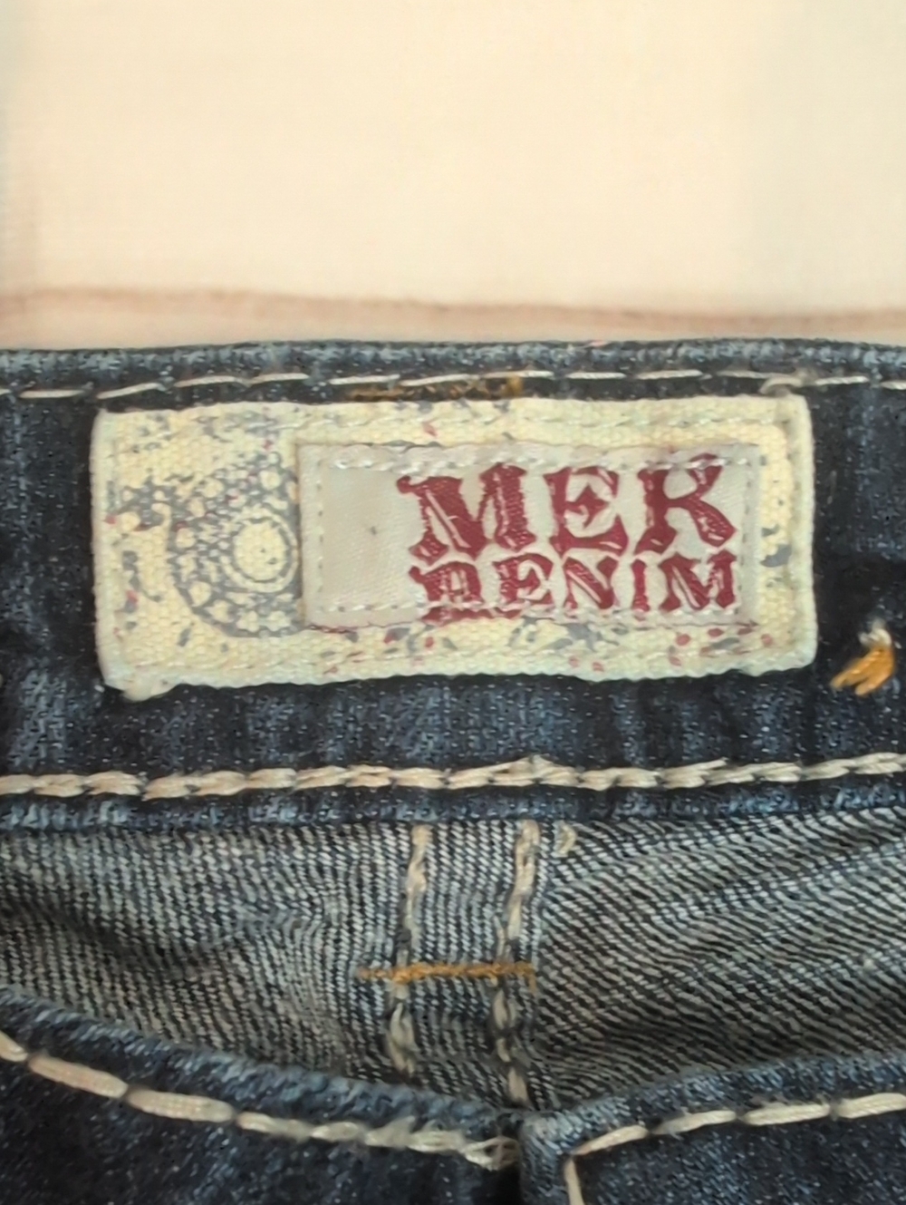 MEK Denim New Oaxaca Cigarette Jeans Women's 32x34 Y2K Western Embroidered - Picture 2 of 6
